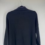 Pomander Place Noir Vivianne Turtleneck Sweater Dress Shimmery Black Size XL NWT Photo 6