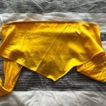 Yellow Silk Bandana Top Photo 0