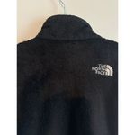 The North Face Full Zip Fleece/Sherpa Jacket Size Medium Black Photo 5
