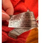 UTERQUE Orange Cashmere Wool Blend Sleeveless Knee Photo 11