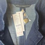 White House | Black Market Women's 12 Dark Denim Polished Jacket Workcore Chiccore Photo 5