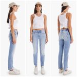 đź’•MOTHER SUPERIORđź’• The Flirt Fray Jeans ~ I Confess 25 NWOT Blue Photo 4