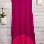 Two Tone Pink Midi Tank Dress | Medium Photo 1