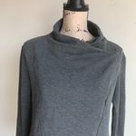 H by Bordeaux  Grey Mock Neck Sweater Photo 1