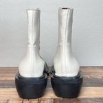 ALOHAS  shoes Women's EU 41 US 10 Cream White Ranch Western Boots Chelsea Leather Photo 3