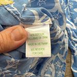 Lilly Pulitzer  blue and white monkey print shirt ‘shake it up’ size small‎ Photo 3