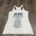 Next Level Apparel Taste of Country Music Festival Grey Racerback Tank Top Photo 1