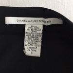 Diane Von Furstenberg Diane Von Furstenburg SZ 4 black straight skirt Photo 3
