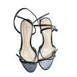 Schutz  Black Strappy Block Heel Sandals, size 7.5 Photo 1