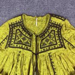 Free People Free‎ People Twilight Folk Jacket Embroidered W/ Embellishments Lightweight XS Photo 2