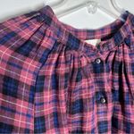 Sézane Sezane Lealys Button Down Top In Check Plaid Sz 38 / M Photo 2