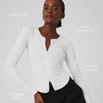 Alo Yoga  Ribbed Stardust Long Sleeve Photo 10