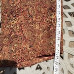 Anthropologie Muse Silk Paisley Print Pants 6 Photo 6