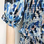 Elliatt  Incubus Mini Dress in Blue Multi Photo 6