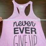 Tokyo Darling Racerback Tank Top ‘Never Give Up’ Size X-Small Photo 3