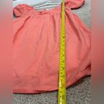 Altar'd State Altar’d State Puff Sleeve Sundress Sun dress Mini Dress Lined Large Cotton Coral Photo 9