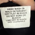 DISSH Ribbed Knit Cropped Tank Top Square Neck Black Size 14 Goth Rayon Nylon Photo 4