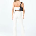 Princess Polly  Cream Flared Leggings | 10 Photo 7