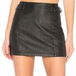 Free People Charli Vegan Leather Skirt Photo 0