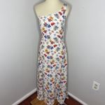 HVN Tender Loving Care Elena One Shoulder Dress Flower Bunch Sz 6 Photo 3