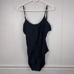 Calvin Klein  Swimwear Black One Piece Cross Strap Back Swimsuit 16 Summer Active Photo 6
