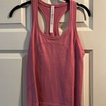 Lululemon Swiftly Tank Tank Top Race Length Pink Blossom Size 6 Photo 1
