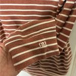 ALBION FIT Albion Hooded Pullover Terracotta Stripe Sz M Photo 3