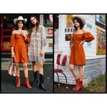 💕SPELL & THE GYPSY💕 Rani Mini Dress ~ Copper Medium M NWT Brown Photo 1