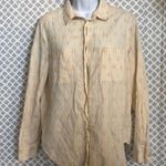 Lou & grey  ivory arrow button down top‎ Photo 1