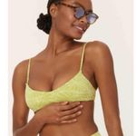 ANDIE  Swim The Molokai Bikini Top Daiquiri Lime Green Size Large NEW with tags! Photo 0
