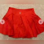 Free People Pleats and Thank you Orange skort Photo 1