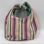 Rainbow Pride Stripe Purse Tote Adjustable Tie Multicolor CarryAll Shoulder Bag Photo 11