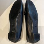 Prada  Black Leather Loafers with Metallic Accent Photo 6