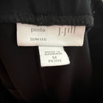 J.Jill Women's  Ponte Slim Leg Ankle Pants in Black, MP Photo 5