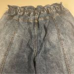Vintage America Paperbag Jean Women 14 Blue Distress Stretch Denim Mom Boho Y2K Photo 12