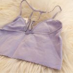 Anthropologie NWT Jenny T Back Bra Lt. Purple XXS/XS Photo 8