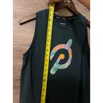 Peloton  top women Size M Tank workout sleeveless Gray Excellent Photo 3