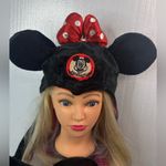 Disney  Park Minnie Mouse Mousekateers Black and Red Women's Hat Photo 6