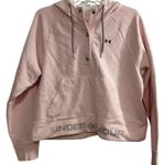Under Armour Women's Loose Fit Pink Hoodie Size M Casual Long Sleeve Photo 0