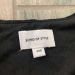 Song of style black lurex dress Size XXS Photo 8