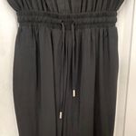 The Editor’s Market Moll V-Neck Jumpsuit in Black Photo 8