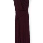 Shape Fx  burgundy halter maxi dress Photo 0