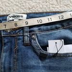 Vigoss  High Rise Ace Distressed Bermuda Shorts  Blue Denim Women’s Size 24 Photo 4