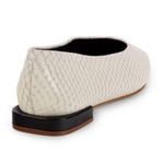 Saks 5th Avenue SAKS FIFTH AVENUE women’s Snake Embossed Leather Flats size 5.5 Photo 6