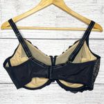 Chantelle Black Lace Rive Gauche Full Coverage Underwire Bra Size 40DDDD Photo 7