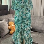 🌸AMTIOUS vacay summer dress ✨ Green Size M Photo 2