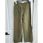 We The Free  Palmer Wide Leg Jeans Free People Green NWT Size 28 Photo 5