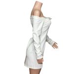 BHLDN  Gianna Off The Shoulder Mini Dress, Ivory, Small Photo 7