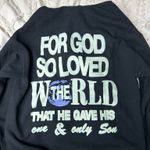 Jesus Loves You Sweatshirt Black Size M Photo 1