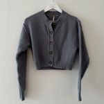 Free People Lila Knit Cardigan in Frosted Earth XS Photo 6